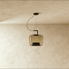 EraLumen Glass Pendant Light With Modern Vintage Charm