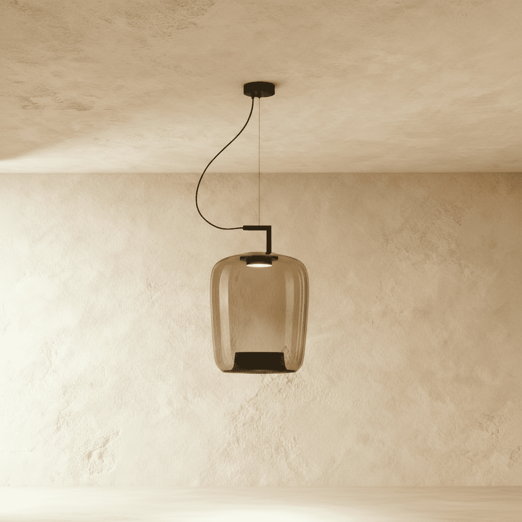 EraLumen Glass Pendant Light With Modern Vintage Charm