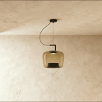 EraLumen Glass Pendant Light With Modern Vintage Charm