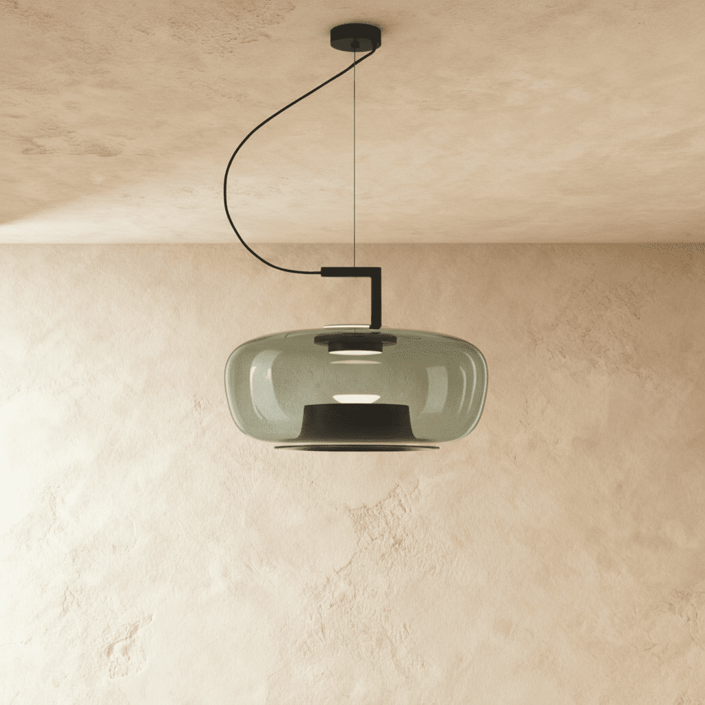 EraLumen Glass Pendant Light With Modern Vintage Charm