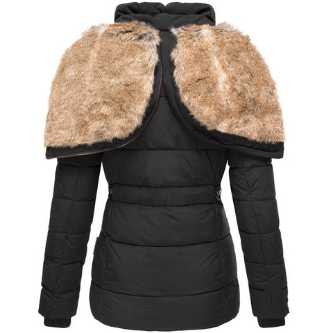 GlacierGuard Women's Fleece-Lined Waterproof Winter Jacket