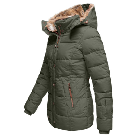 GlacierGuard Women's Fleece-Lined Waterproof Winter Jacket
