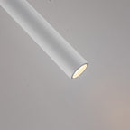 AeroLume Minimalistische Pendelleuchte aus Aluminium, warmweißes 2700K-LED-Licht