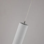 AeroLume Minimalistische Pendelleuchte aus Aluminium, warmweißes 2700K-LED-Licht