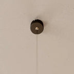 AeroLume Minimalistische Pendelleuchte aus Aluminium, warmweißes 2700K-LED-Licht