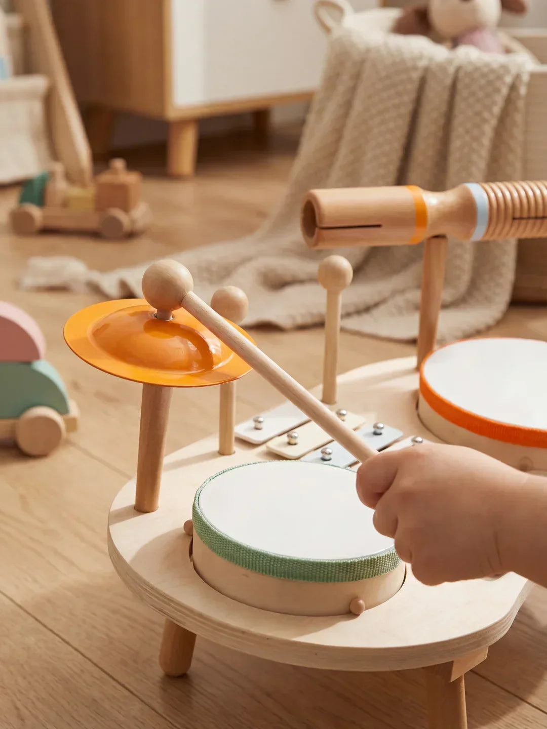 Wooden Music Table for Learning and Play | Fioriscas