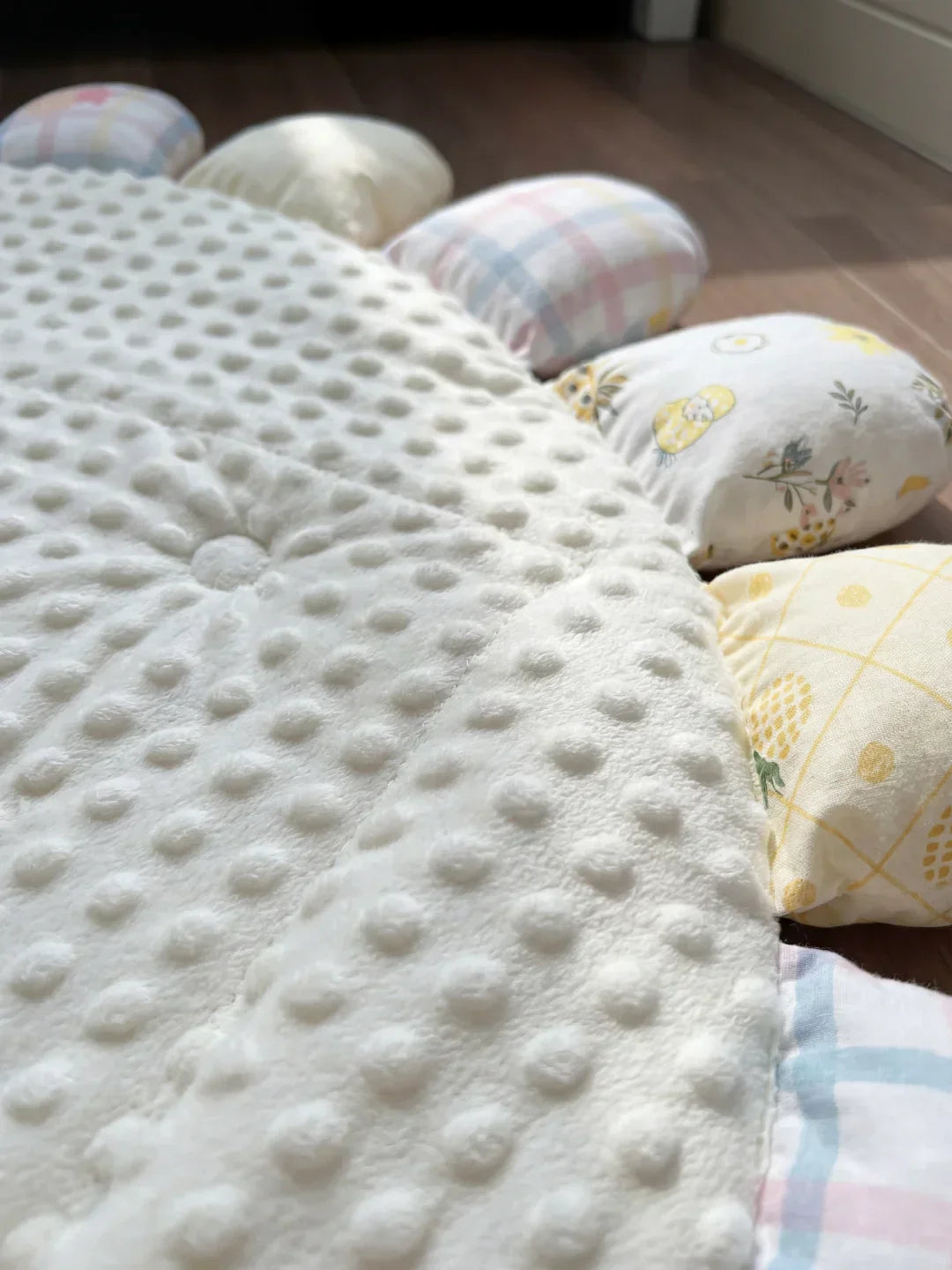 حصيرة لعب مبطنة للأطفال من القطن المبطّن، 120 × 120cm