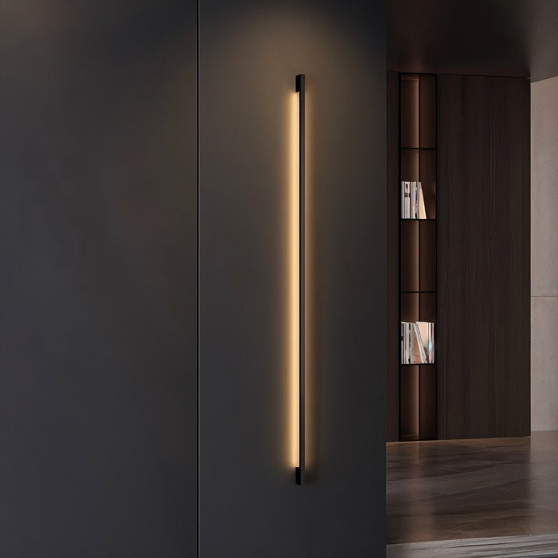 LumenLine Outdoor Wall Light Slim Linear Modern Fixture